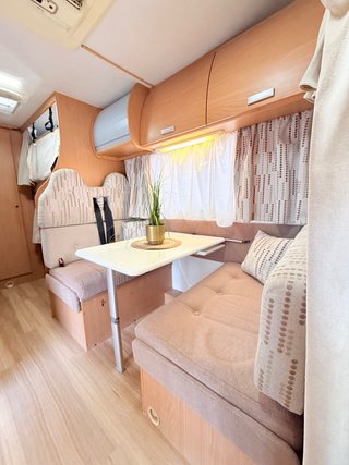 Autocaravana 6 plazas/nacional/aire