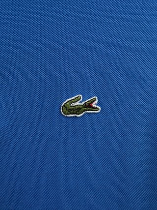 Polo Lacoste S Azul