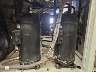 Carrier, enfriadora 149 kw, bomba calor