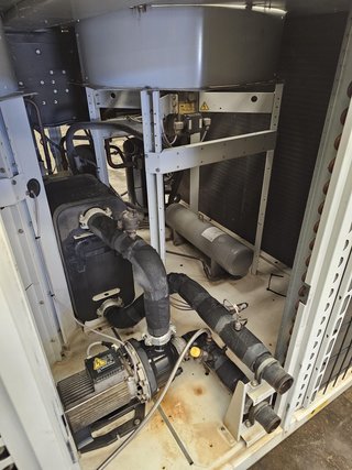 Carrier, enfriadora 149 kw, bomba calor