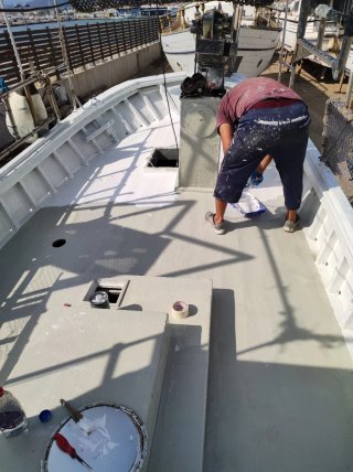 Barco de pesca Lista Tercera,8m artes menores