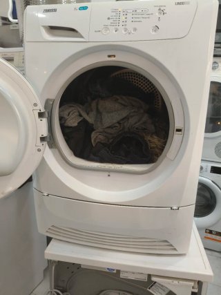 Secadora zanussi 7kg, resistencia, condensación