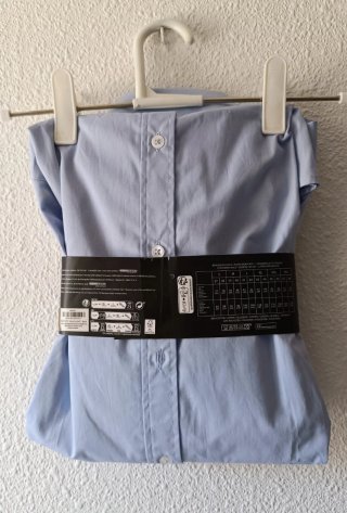 Camisa azul TALLA 37-38 NUEVO A ESTRENAR
