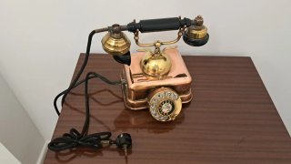 Teléfono antiguo Standard eléctrica