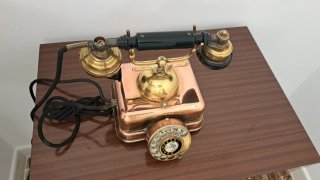 Teléfono antiguo Standard eléctrica