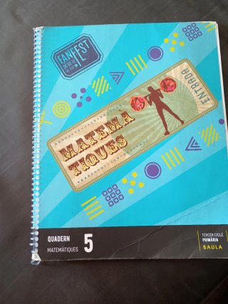 Quadern Matemàtiques 5è Primària 9788447950386