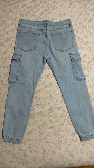 Vaqueros cargo FIXMAN azul claro .