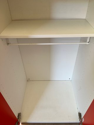 Armario Infantil IKEA STUVA Rojo con Baldas+Barra