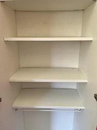 Armario Infantil IKEA STUVA Rojo con Baldas+Barra