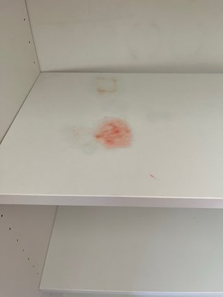 Armario Infantil IKEA STUVA Rojo con Baldas+Barra
