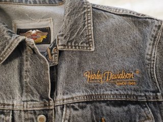 Cazadora vaquera Harley Davidson