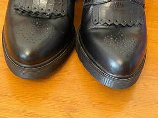 NERO GIARDINI - zapatos oxford tacón plataforma 40