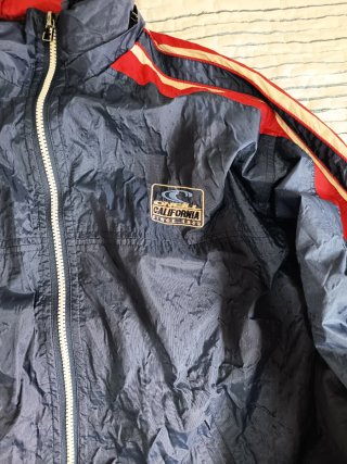 Chaqueta cortavientos impermeable vintage o'neill