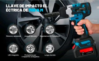 Avvitatore a impulsi 700Nm Avvitatore a percussion