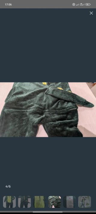 Dinosaurio verde talla 8-10 años