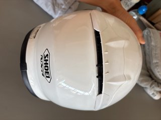 Casco Shoei NXR Blanco Talla XS
