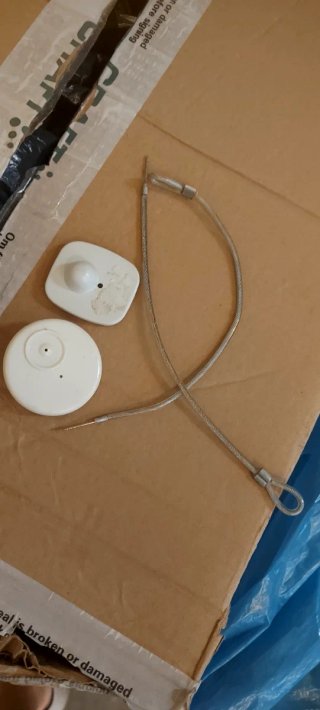 Lotes de 10000 unidades etiquetas de seguridad par
