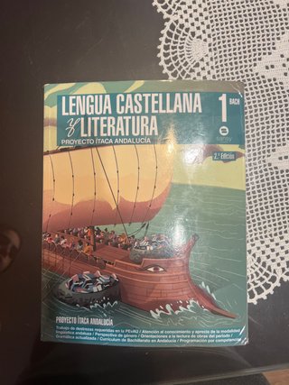 Lengua castellana y literatura, 1 BACH.