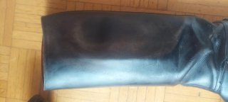 Stivali moto uomo pelle tg 42