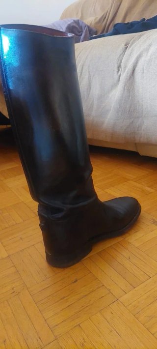Stivali moto uomo pelle tg 42