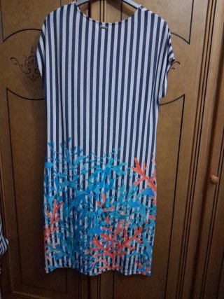 Vestido de verano de Olga Santoni