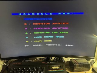 MOLECULE MAN -Juego para el Zx Spectrum