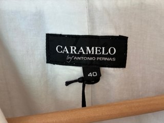 Blazer chaqueta blanco de lino verano Talla L
