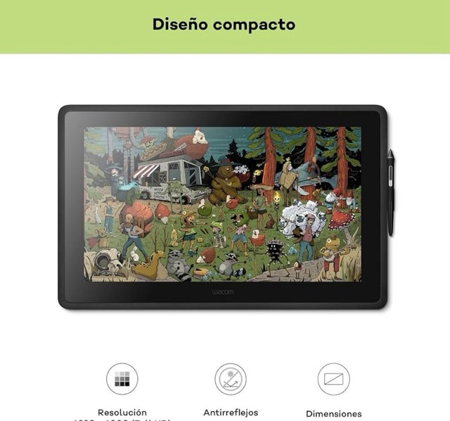 Wacom Cintiq 22 DTK2260K0A - Monitor Interactivo - miniatura 3