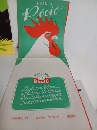 Lote Publicitario Granja Rocío Gallinas Huevos