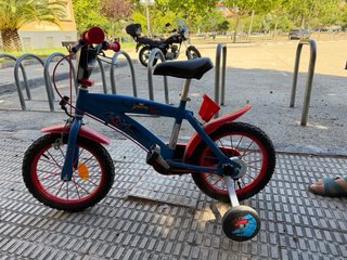 Bicicleta niño Spiderman