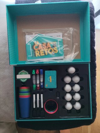 Juego "La Casa de los Retos".