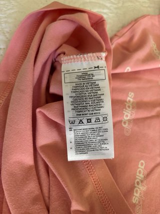 Lote de chaqueta y camiseta de Adidas para niña XL
