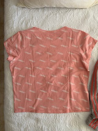 Lote de chaqueta y camiseta de Adidas para niña XL