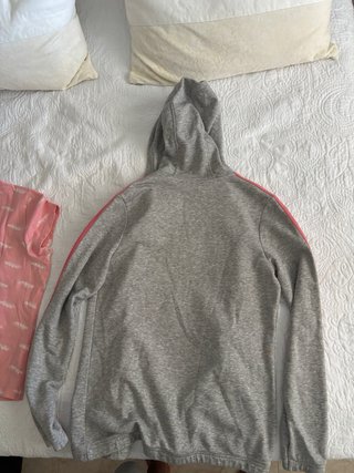 Lote de chaqueta y camiseta de Adidas para niña XL