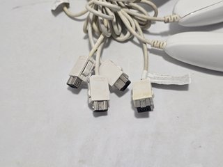 4 nunchuk blanco originales nintendo wii