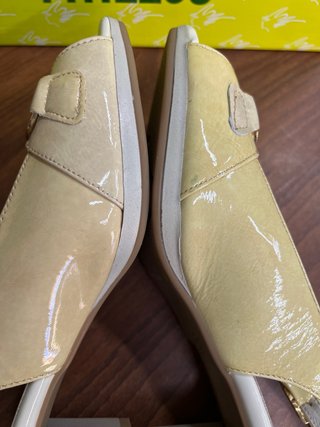 Sandalia Pitillos charol tacón T. 35,38,39,40,41