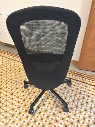 Silla de escritorio FLINTAN de IKEA. Negro