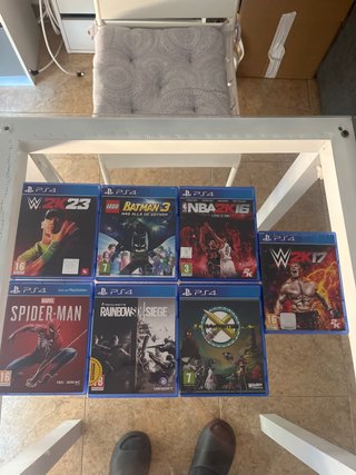 lote juegos ps4