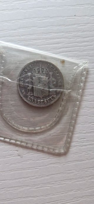 3 monedas de plata españolas 1882 y 1903
