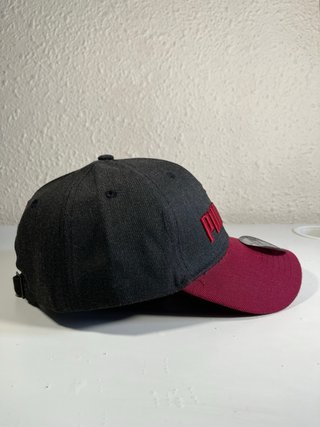 Gorra Puma Snapback Negra y Roja | Ajustable |