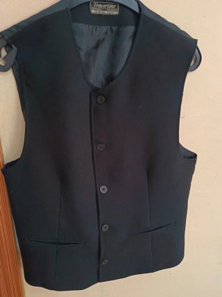 Chaleco negro formal