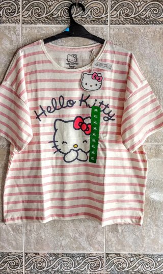Camiseta algodón señora Hello Kitty