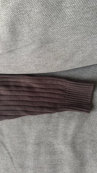 Jersey Tommy Hilfiger cremallera marrón Talla L