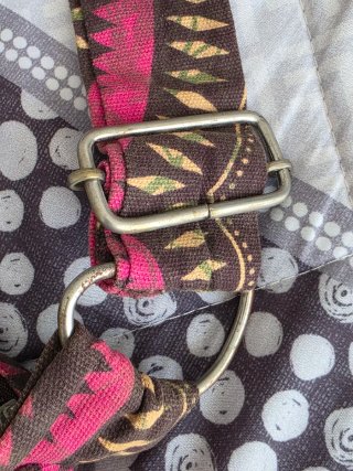 Bolso bandolera estampado