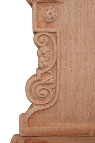 Fontana a muro da appendere in Terracotta 100%