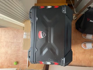 Maleta izquierda SW-MOTECH TRAX ADV 45 l negra