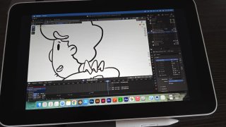 Tableta gráfica con pantalla Wacom One 12.