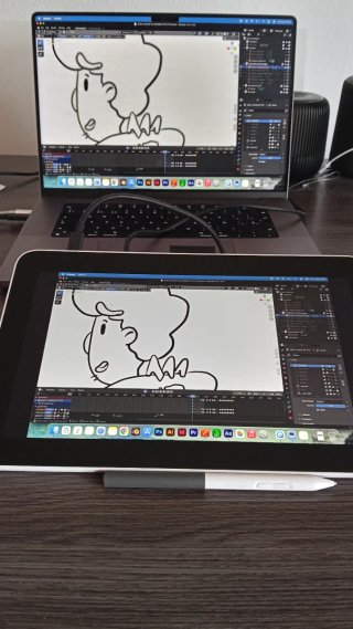 Tableta gráfica con pantalla Wacom One 12.