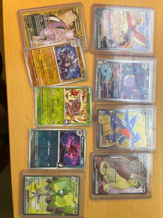 Pack de cartas pokemon reservadas para Brylliant