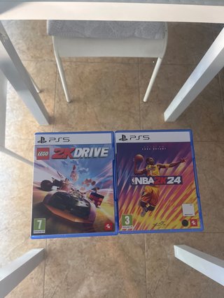 Lote 2 Juegos PS5: LEGO 2K Drive y NBA 2K24